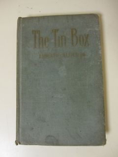 The Tin Box by Horatio Alger Jr RARE Collectible 1900s Hardcover Book 