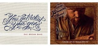 Zac Brown Band Collection 2 CD Set Both Their 1 Albums