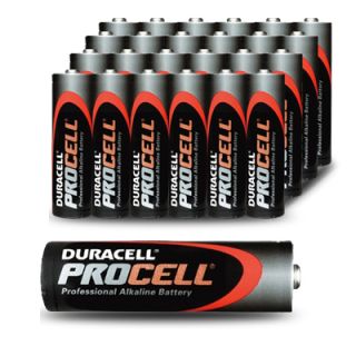 procell aa alkaline 1 5v pc1500 lr6 24pk bulk battery