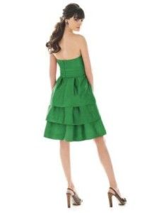 Alfred Sung 459.Bridesmaid / Cocktail Dress.Ivy..12