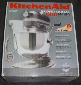 New* Kitchenaid Professional 600 Series 6 Quart Stand Mixer No 