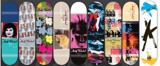 Alien Workshop Andy Warhol 2 Skateboard Deck Set of 9