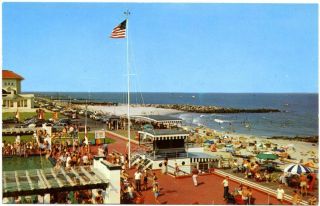 Beach Club Allenhurst NJ Incredible Expansive View 1960