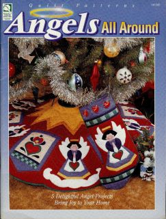 Angels All Around Christmas Tree Skirt Pattern More