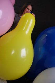 24 Qualatex Riesen Luftballons *gemischte Pastellfarben*pastell 