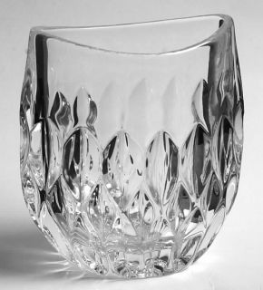   gorham crystal pattern althea cut piece oval vase size 4 7 8