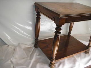   Furniture Wood End Table Inlaid Top Serial 2872150 Altavista VA