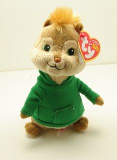 Theodore from Alvin and The Chipmunks Squeakuel 8 Ty Beanie Babies 
