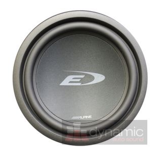 Alpine Swe 1243 Car Audio 12 Subwoofer 750 Watts Type E Sub SVC 4 Ohm 