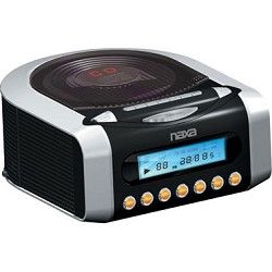 Naxa NRC 157 Am FM Radio CD Player Digital Alarm Clock