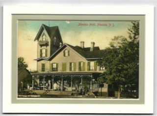 Allendale Hotel Allendale NJ 5 x 7 Matted Print of 1910 Postcard 