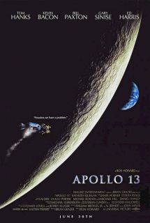 APOLLO 13 MOVIE POSTER 1 Sided ORIGINAL Rolled 27x40 TOM HANKS
