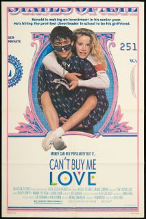 CanT Buy Me Love 1987 Original U s One Sheet Movie Poster