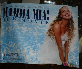 Mamma MIA The Movie Poster 5ft ABBA Amanda Seyfried XL