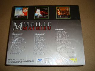 Mireille Mathieu 39 Greatest Hits En Vivo Desde Olimpia 3CD Boxset New 