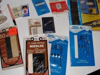   of Sewing Notions Thread Needles Thimbles Patches Metal Bobbin