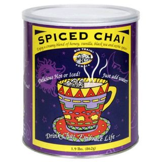 big train spiced chai tea 1 9 pounds 2 pack brand new factory sealed 