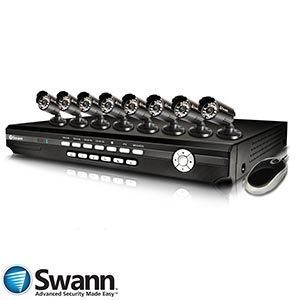 Swann Alpha Defend Deter 16 Channel Security Monitoring System DVR 