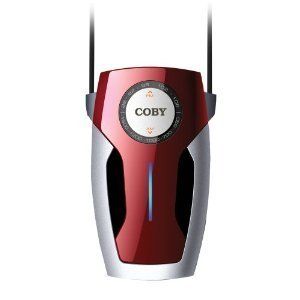 Coby CX 73 Personal Pocket Am FM Radio Red