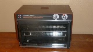 FARBERWARE CONVECTION / TURBO OVEN   MODEL 460   WORKS GREAT 