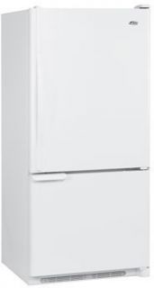 Amana ABB2221FEW Refrigerator 22 CU ft Bottom Freezer White
