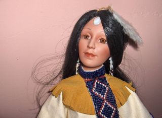 Native American Doll Golden Eagle Apache Princess
