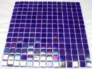 American Olean Sapphire Glass Mosaics Tile 3 4 Lot 5