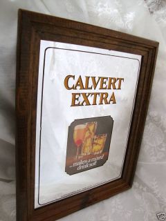 Calvert Extra American Whiskey Bar Tavern Sign 17x 13