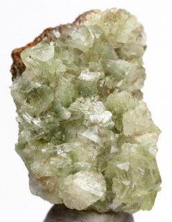 RARE Adamite Gemmy Crystal Cluster Mineral Specimen Matrix Mapimi Mine 