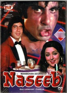 Naseeb Hindi Movie DVD Amitabh Bachchan Rishi Kapoor