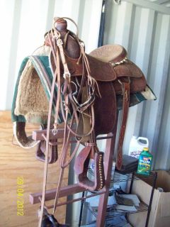 Saddlesmith Action Co Ammerman Western Roping Saddle