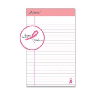 Ampad Breast Cancer Awareness Writing Pad ESS20078 2 Item Bundle 