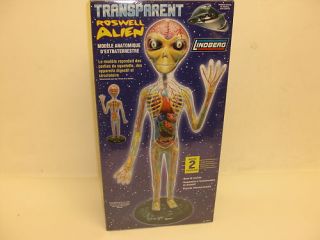 Lindberg Transparent Roswell Alien 76014 Anatomy Model