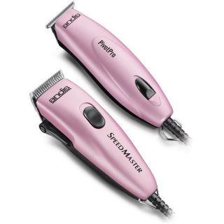 Andis Pink Pivot Pro Clipper Trimmer Combo 23880 New