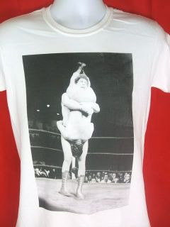 Andre The Giant Piledriver T Shirt New