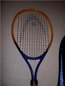 Head Andre Agassi 25 Tennis Racquet Racket W/ Cover 3 7/8 Grip Size 