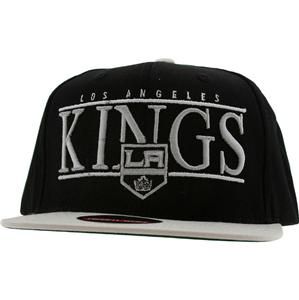 American Needle La Kings Stanley Cup Retro Team Logo Snapback Hat 
