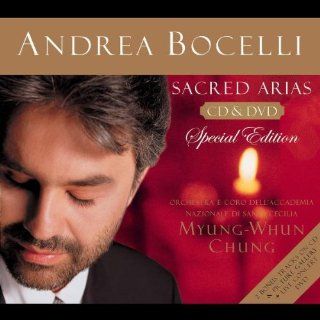 Andrea Bocelli Sacred Arias CD DVD as Seen on PBS New