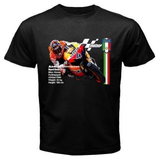 Andrea Dovizioso Repsol Honda Team Black T Shirt SIZE S M L XL 2XL 3XL 