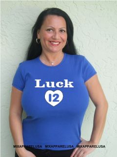 Womens Andrew Luck Colts T Shirt Jersey Sizes Small thru 2XL