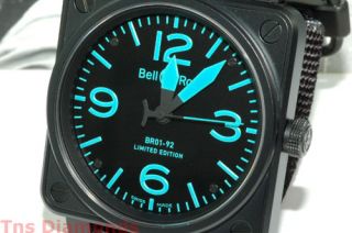 Bell Ross BR01 92 Blue Watch Limited Edition Stainles