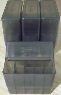   Plastic 50 BMG .50 Cal Smoke 10 Round Ammo Boxes Reloading Berrys MFG