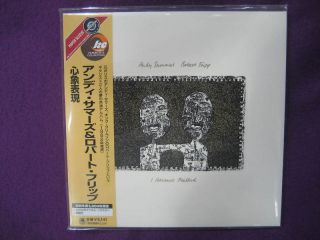 Andy Summers Robert Fripp I Advance Japan Mini LP CD