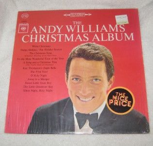 Andy Williams Vintage Vinyl Record 12 LP Christmas Album First Noel 