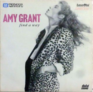 Amy Grant 8 Laserdisc 80s Videos LD Find A Way