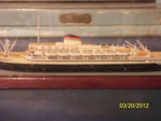 Andrea Doria NDL Liner Orignal Wood Model SHIP by Riwag
