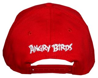 Angry Birds Robio Red Bird Face Video Game Adjustable Toddler Baseball 