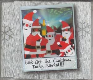 Lets Get The Christmas Party Started Various CD 17 Track Promo in 