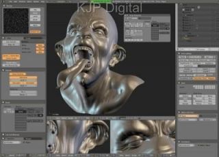 Blender 3D Graphic Design Animation Modeling Rendering Simulations 