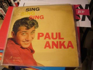 Paul Anka EP Sing SingColumbia Semq 139 Made in Italy RARE